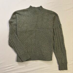 Hippie Rose Green Knit Sweater